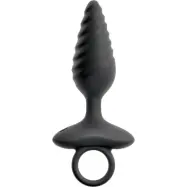 Anos: Twisted Butt Plug with Vibration