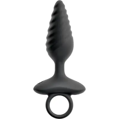 Anos: Twisted Butt Plug with Vibration