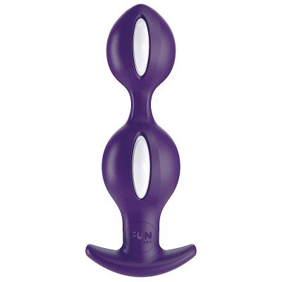 B-Balls Buttplug Vit/Lila