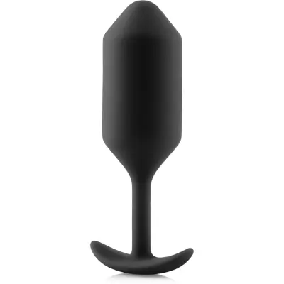 B-Vibe: Snug Plug 3, Weighted Silicone Plug, 180 gram