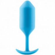 B-Vibe Snug Plug 3 Buttplug - Blue