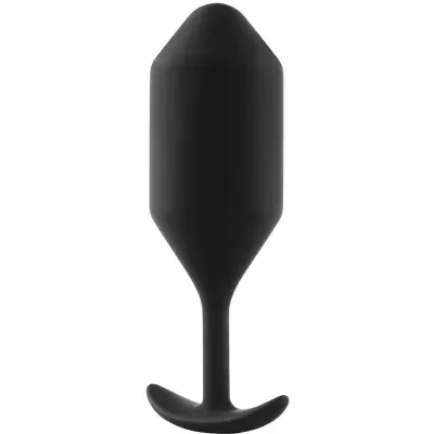 B-Vibe: Snug Plug 4, Weighted Silicone Plug, 257 gram