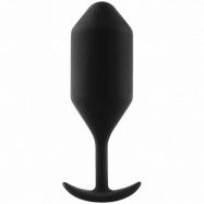 B-Vibe Snug Plug 4 Buttplug - Black