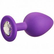 baseks Jewel Analplugg Medium - Purple