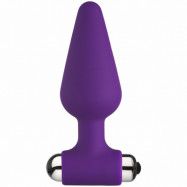 Baseks Vibrerande Analplugg Stor - Purple