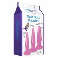 BEST BUTT BUDDIES PINK - Prisvärda Buttplugs