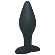 Black Velvet Large Buttplug