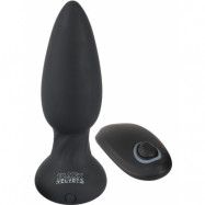 Black Velvets: Remote Controlled Rotating & Vibrating Plug