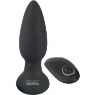 Black Velvets: Remote Controlled Rotating&Vibrating Plug