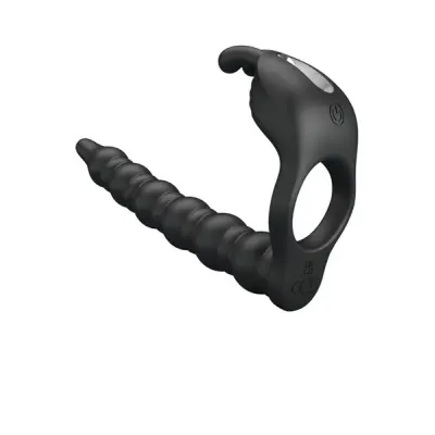 Blackney Penis Ring With Black Vibrator Plug