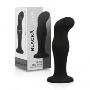 Black&Silver Silikon Buttplug