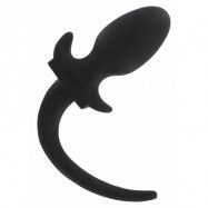 BON4 DOG TAIL BUTTPLUG BLACK L