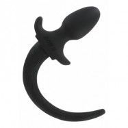 BON4 DOG TAIL BUTTPLUG BLACK S