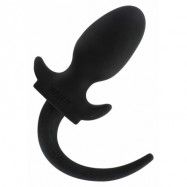 BON4 DOG TAIL BUTTPLUG BLACK XL