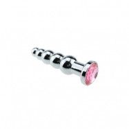 Bubbly Icicle Buttplug - Pink jewel