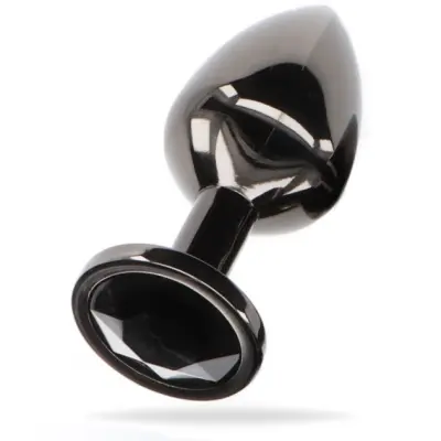 Butt Plug With Diamond Jewel Large