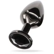 Butt Plug With Diamond Jewel Medium