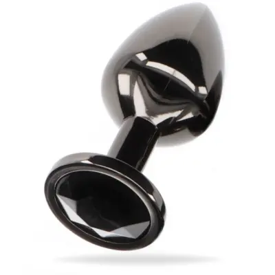 Butt Plug With Diamond Jewel Medium