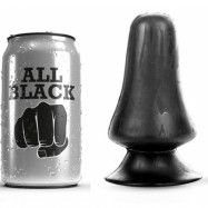 Buttplug - All Black 12 cm