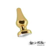 Buttplug Diamond - Gold, medium
