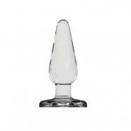 Buttplug, large - glas