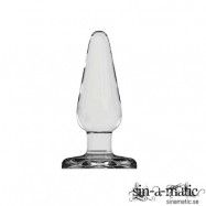 Buttplug, large - glas