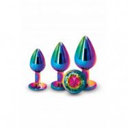 Buttplug Set Multicolor