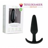 Buttplug Smal ANCHOR PLUG - Liten Nybörjare analplugg på 8cm