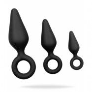 Buttplugs With Pull Ring Set