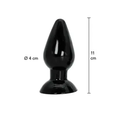 Hidden Desire Buttplug Medium 11 Cm Black