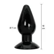 Hidden Desire Buttplug Extra Large 18 Cm Black