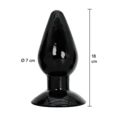 Hidden Desire Buttplug Extra Large 18 Cm Black