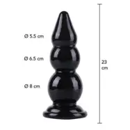 Hidden Desire Buttplug Balls 23 Cm Black