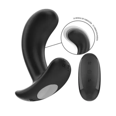 Chandler Anal Plug 10 Vibrations Remote