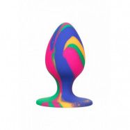 Cheeky Tie-Dye Buttplug