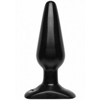 Classic Black Buttplug, Medium