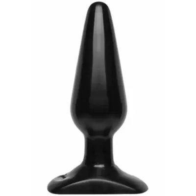Classic Black Buttplug, Medium