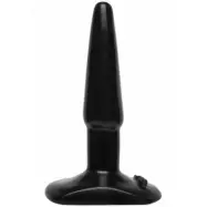 Classic Black Buttplug, Small