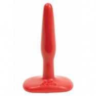 CLASSIC BUTT PLUG SMOOTH SLIM RED S