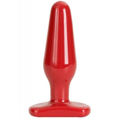 Classic Red Buttplug, Medium