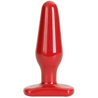 Classic Red Buttplug, Medium