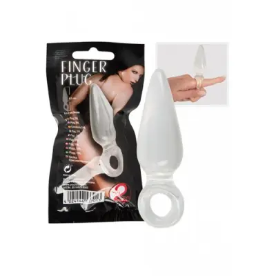 Clear Finger Plug