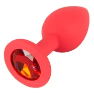 Colorful Joy Red Jewel Plug Small