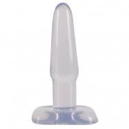 Crystal Clear Butt Plug, Medium Utan Insertflyer