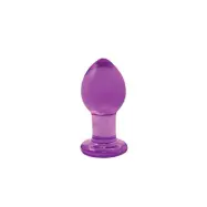 Crystal Plug - medium, purple