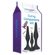 CURVY COMPANIONS KIT 3 PCS BLACK