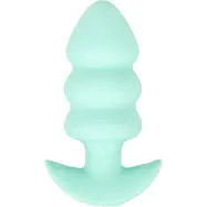 Cuties: Rippled Vibrating Mini Butt Plug