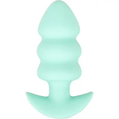 Cuties: Rippled Vibrating Mini Butt Plug