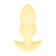 Cuties Vibrerande Buttplug Gul