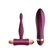 Dare Kit Twisted Vibrator + Anal Plug Beginner